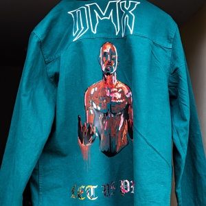 Vans jacket decorated with DMX size medium